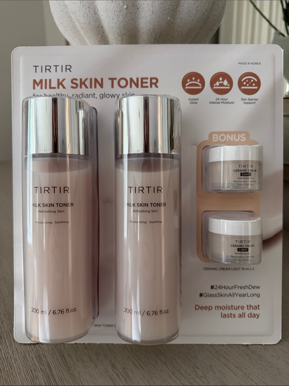 TIRTIR Milk Skin Toner Set